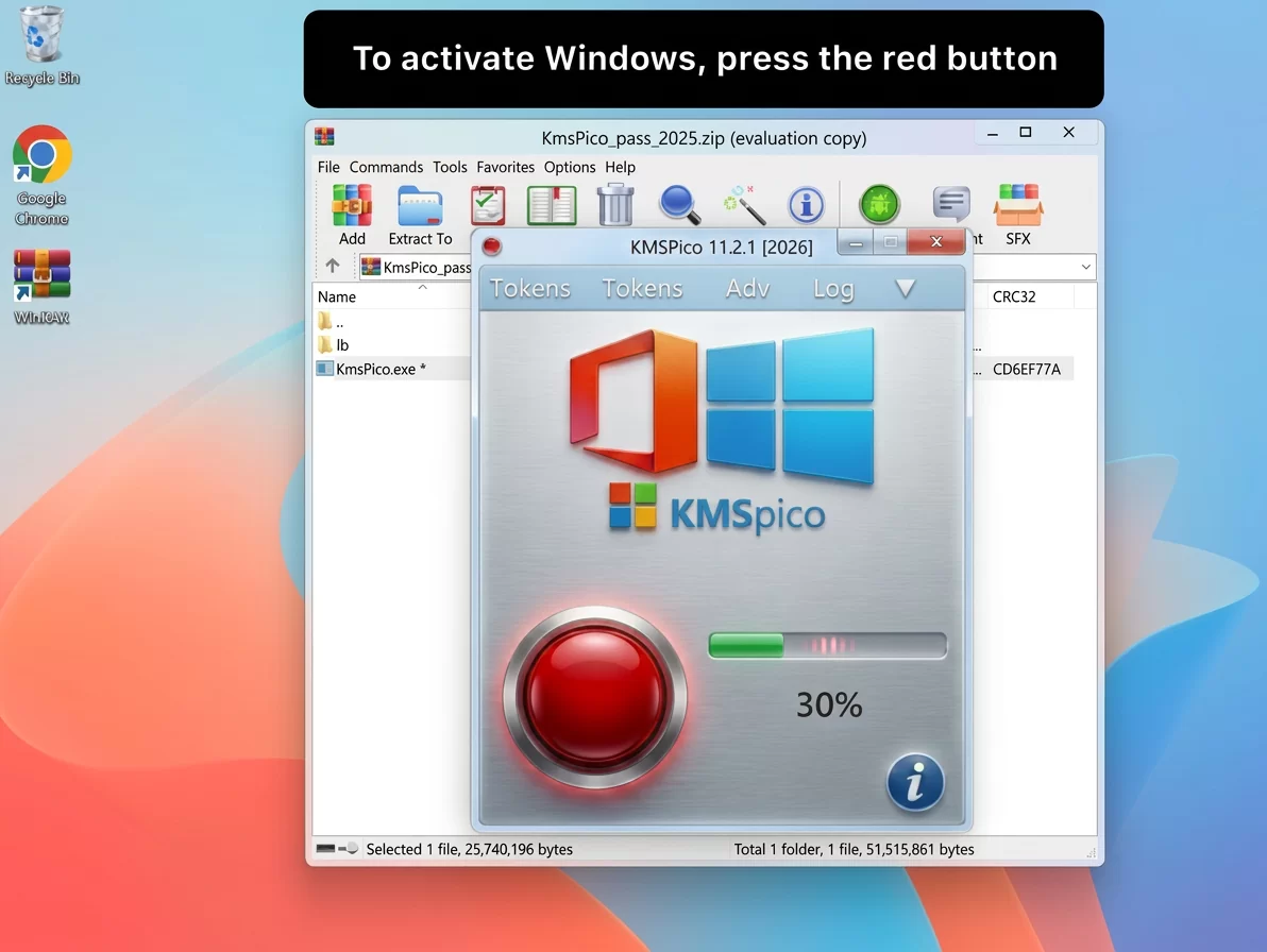 Activating Windows